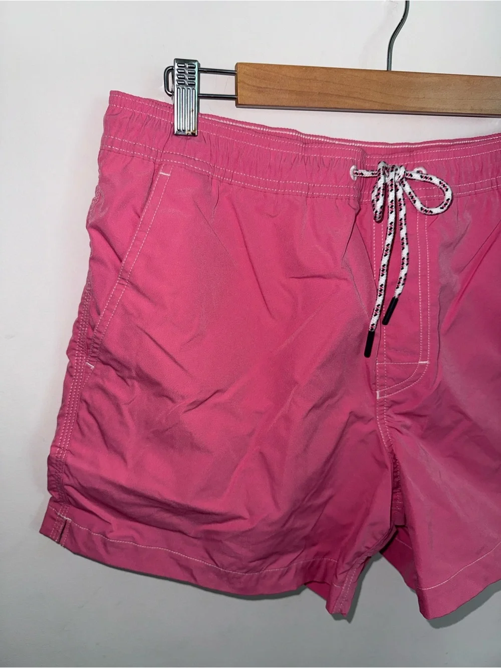 American Eagle 5” Solid Flex Swim Trunks Medium